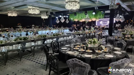 Bursa'da profesyonel düğün organizasyonu hizmetleri. Rainbow Bursa Organizasyon ile hayalinizdeki davet konsepti.