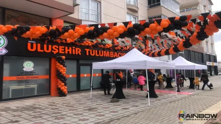 Rainbow Bursa Organizasyon tarafından Bursa'da düzenlenen, şık ve profesyonel bir firma açılış organizasyonu anı.